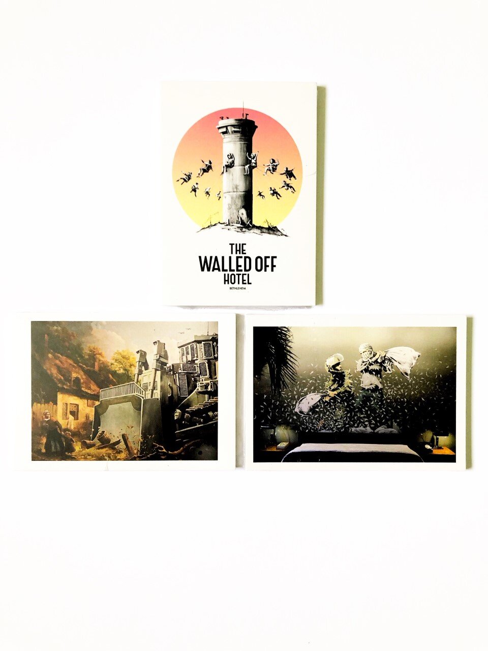 バンクシー WALLED OFF HOTEL PALESTINE ポスター Banksy - X Walled
